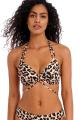 Freya Swim - Animal Instinct Bandless Triangle Bikini Top E-H cup