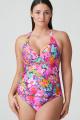 PrimaDonna Swim - Najac Plunge Tankini Top D-G cup