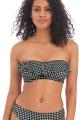 Freya Swim - Check In Bikini Bandeau bra with detachable straps E-I cup