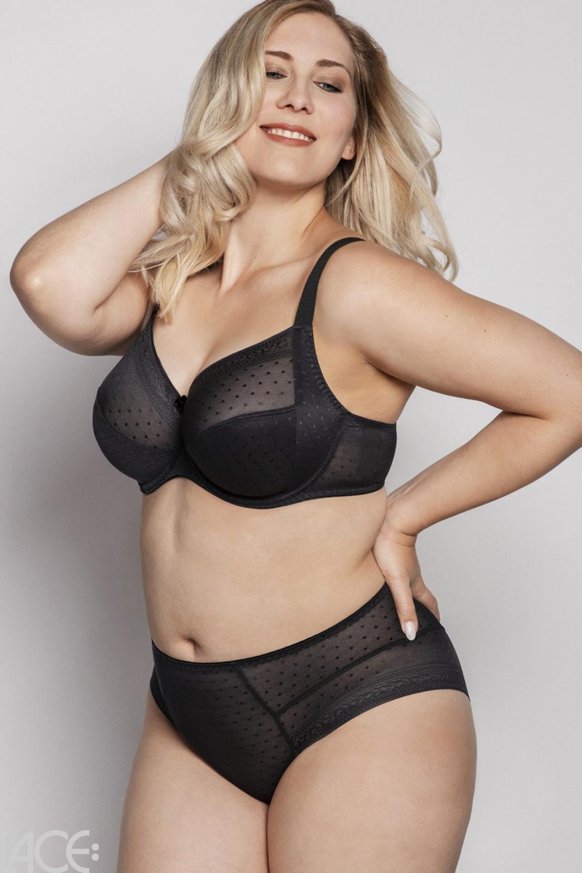 Ulla Meghan bra H-L cup BLACK –