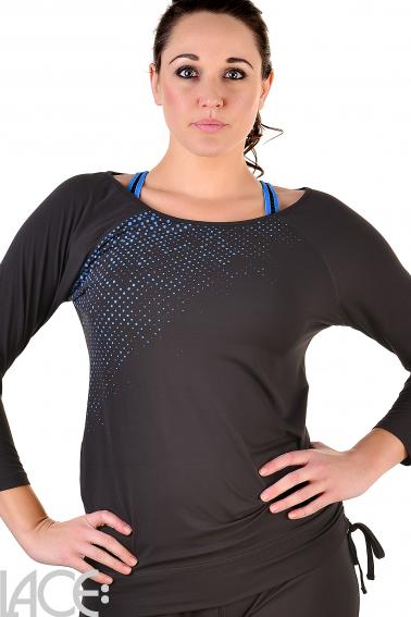 PrimaDonna Sport - The Work Out Top with three-quarter sleeves