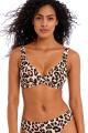 Freya Swim - Animal Instinct Plunge Bikini Top G-M cup