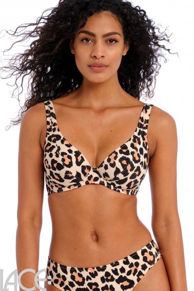 Freya Swim - Animal Instinct Plunge Bikini Top G-M cup