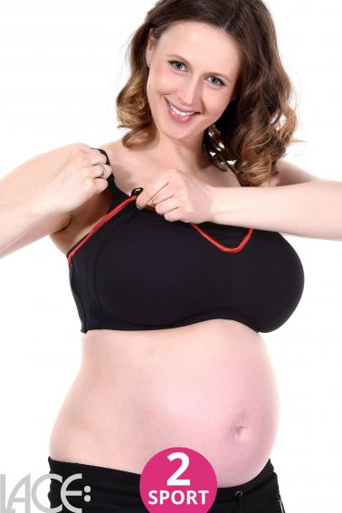 Cake Maternity Zest Flexi Wire High Impact Sports Maternity