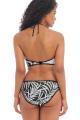 Freya Swim - Gemini Palm Bikini Bandeau bra with detachable straps F-I cup