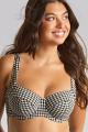 Panache Swim - Gingham Bikini Top G-M cup