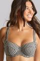 Panache Swim - Gingham Bikini Top G-M cup