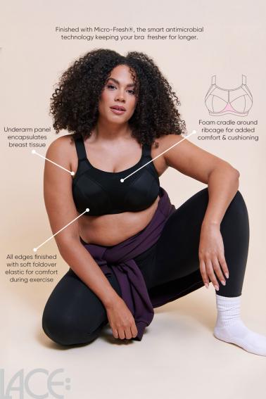 Curvy Kate - Everymove Underwired Sports bra G-K cup