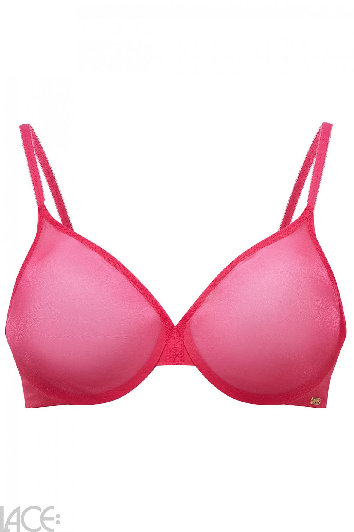 Gossard Glossies Moulded Bra F-J cup MAGENTA – Lace-Lingerie.com