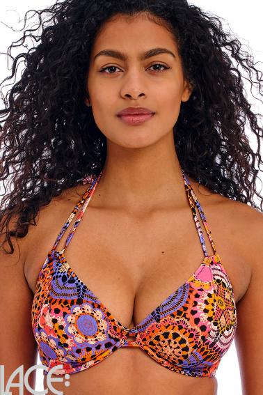 Freya Swim - Santiago Nights Bandless Triangle Bikini Top F-H cup