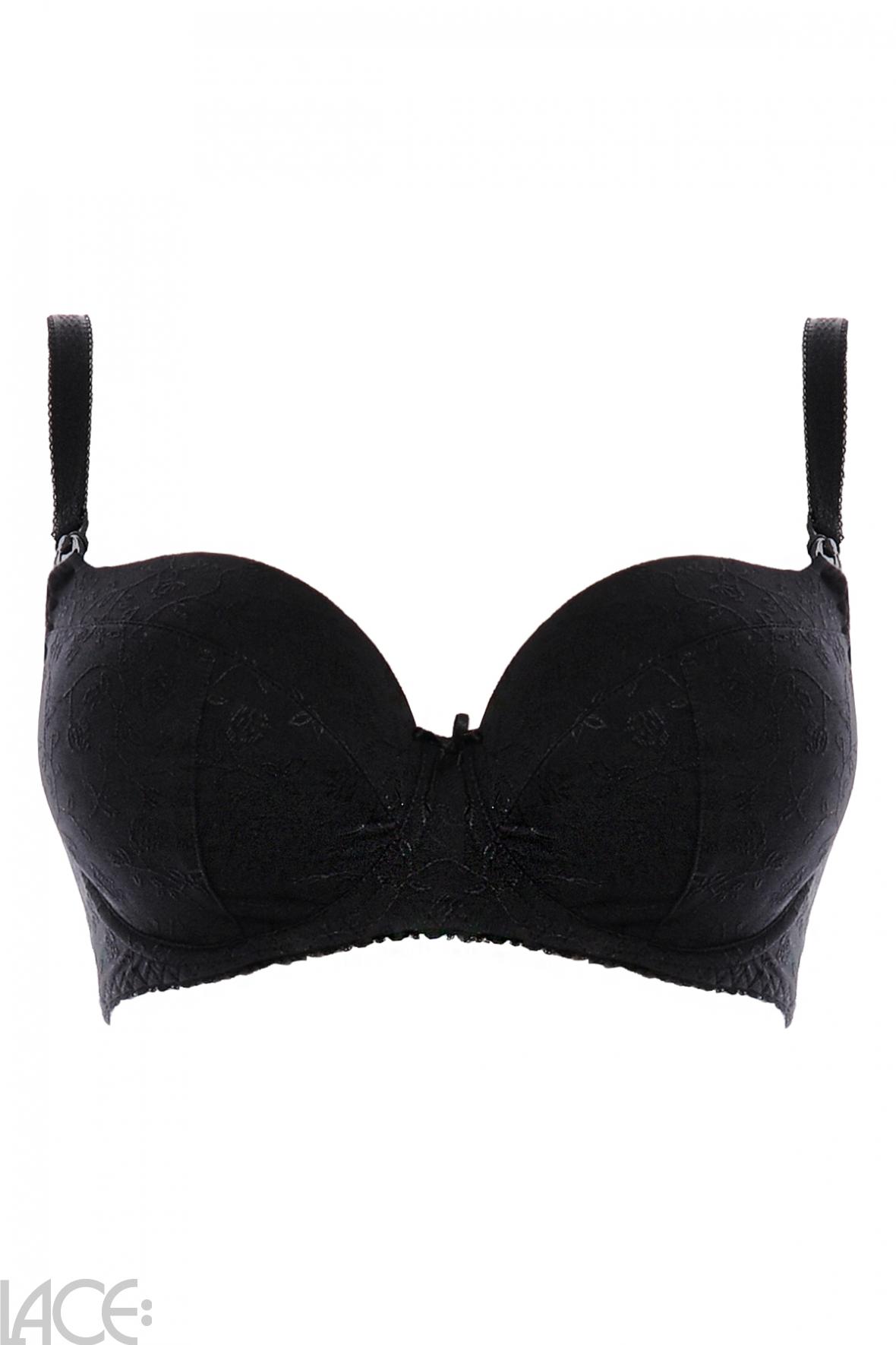 Royce Ava 1137 Black Nursing Bra Sizes 32-40 FF-K Cup