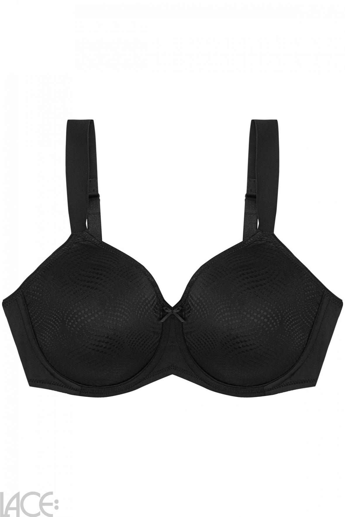 Triumph Ladyform Soft Minimizer Bra - Black - Curvy Bras