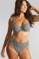 Panache Swim - Gingham Bikini Top G-M cup