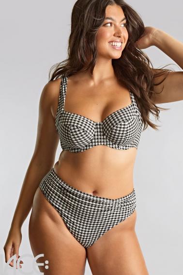 Panache Swim - Gingham Bikini Top G-M cup