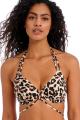 Freya Swim - Animal Instinct Bandless Triangle Bikini Top E-H cup