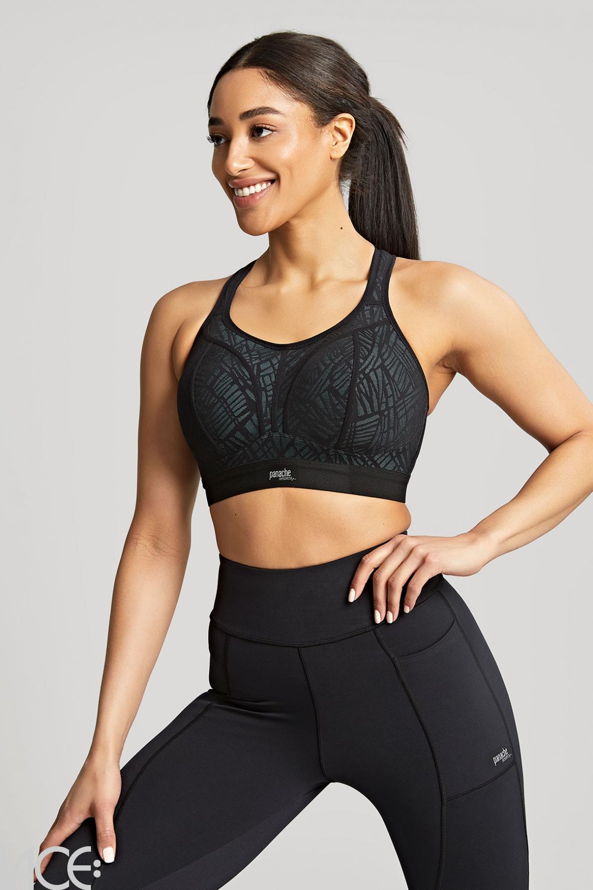 Panache Sports Non Wired Bra - Black– Petit à Petit Lingerie Boutique