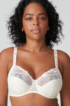 Silk & Lace Wired Balcony Bra F-H, Rosie