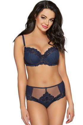 Fusion Lace Padded Underwire Plunge Bra – Sheer Essentials