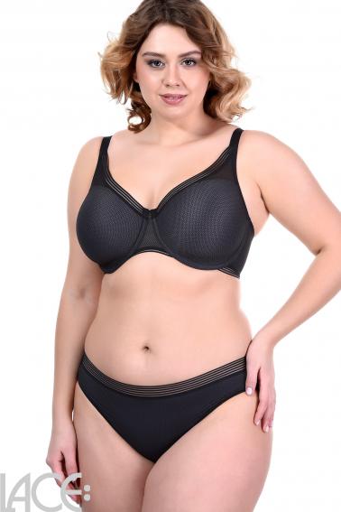 Triumph Infinite Sensation Minimizer Bra D-G cup BLACK –