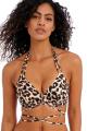 Freya Swim - Animal Instinct Bandless Triangle Bikini Top E-H cup