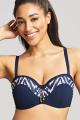 Panache Swim - Oceana Bikini Bandeau bra with detachable straps F-I cup