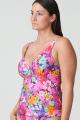 PrimaDonna Swim - Najac Plunge Tankini Top D-G cup