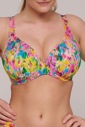 PrimaDonna Swim - Ubud Plunge Bikini Top D-G cup