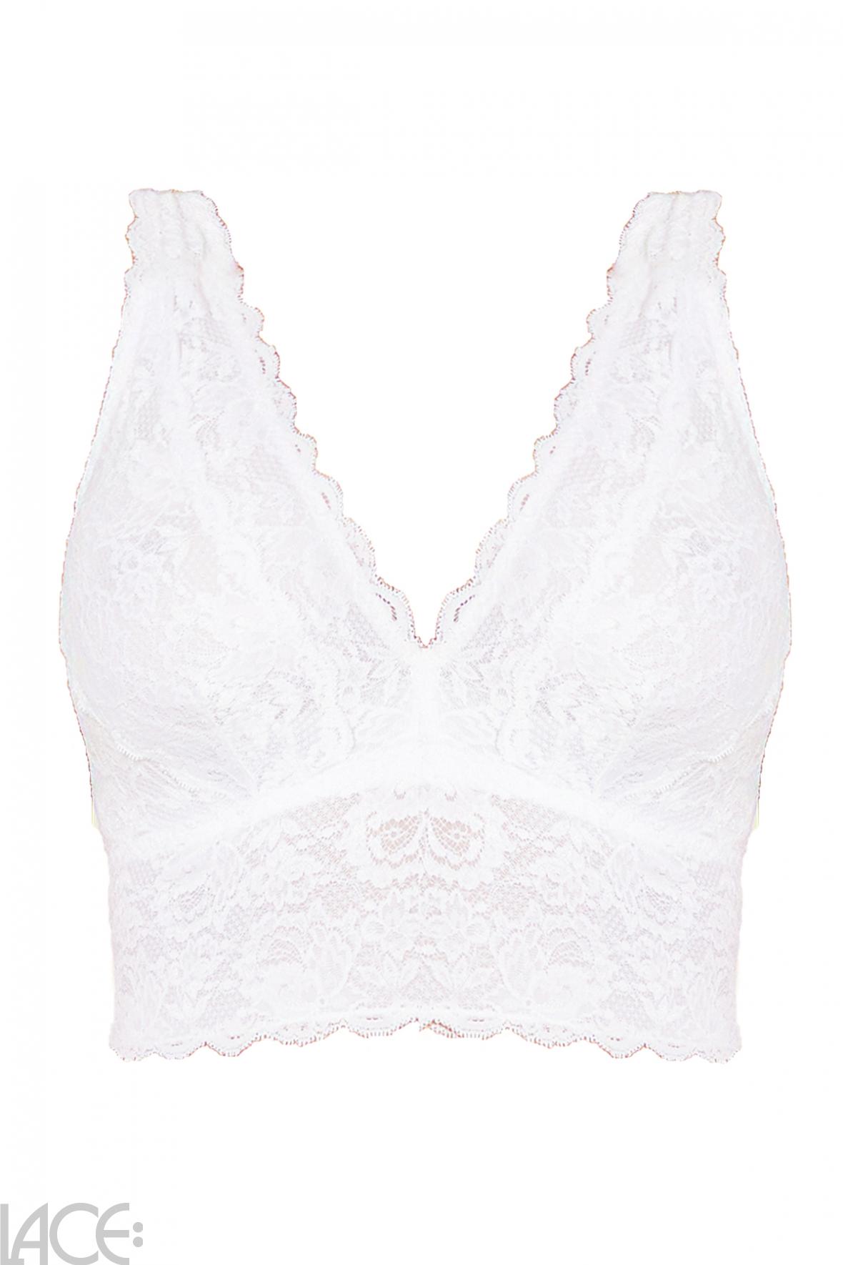  Bra - Wireless - Cosabella - Curvy Plungie Bralette  without wire E-I Cup