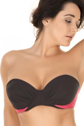 LACE LIngerie and Swim - Strandholm Bandeau Bikini Top D-G cup