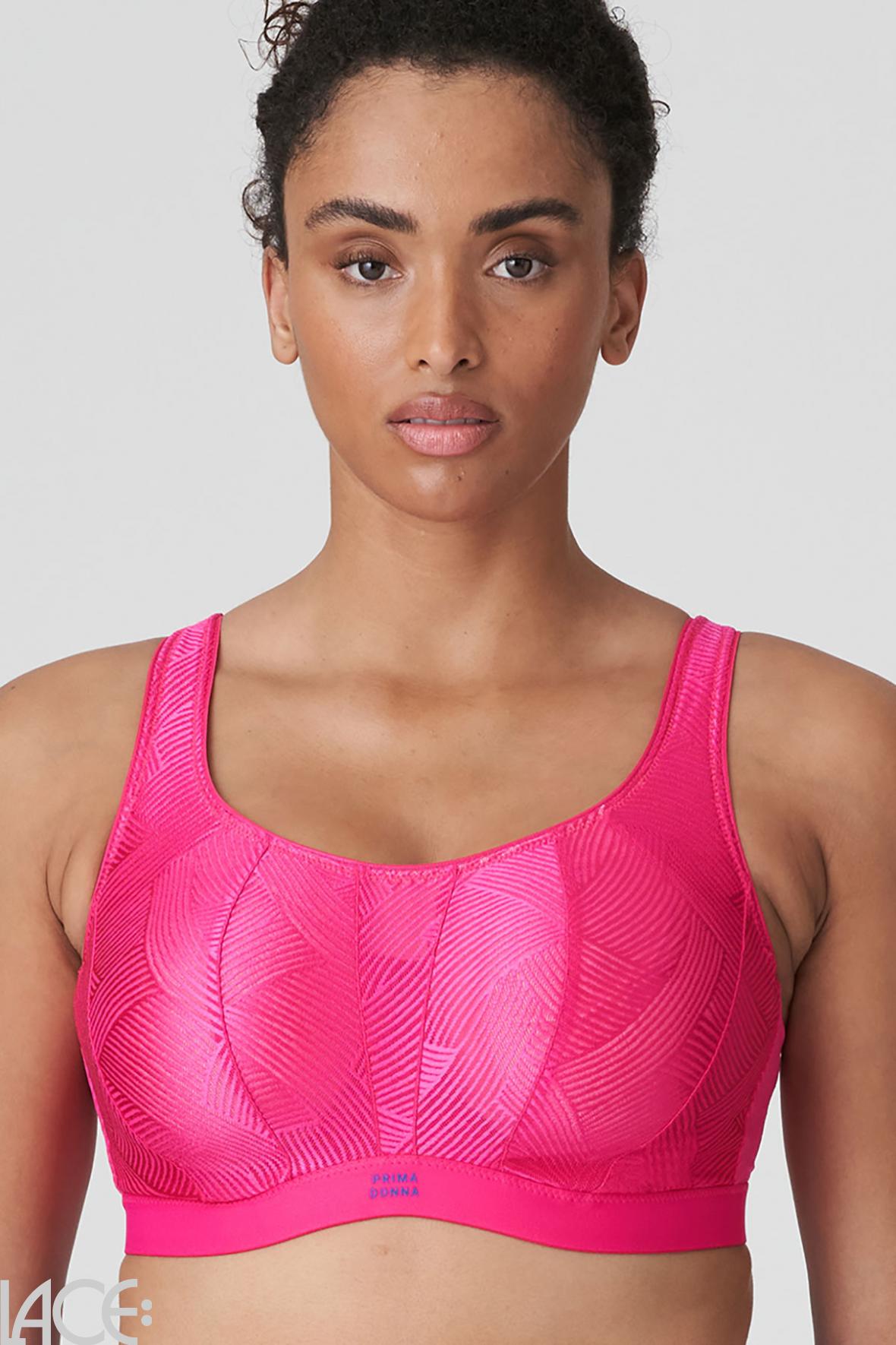 PrimaDonna Lingerie The Game Sports bra underwired E-H cup ELECTRIC PINK –