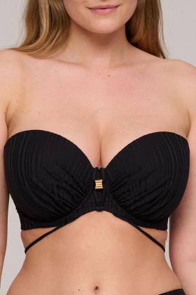 PrimaDonna Swim - Kiruna Bikini Bandeau bra with detachable straps E-G Cup