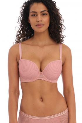 Blush Push Up Lace Underwire Sheer Desire Bra 228616