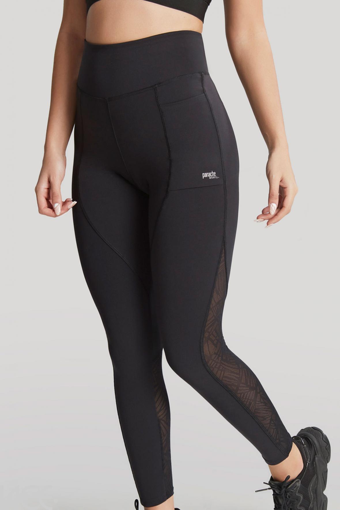 Kate leggings in lycra and lace