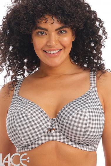 Elomi Swim - Checkmate Plunge Bikini Top G-L cup