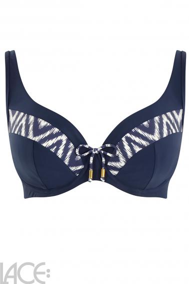 Panache Swim - Oceana Halter Bikini Top J-M cup