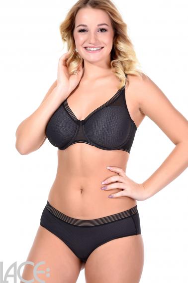 Triumph Infinite Sensation Minimizer Bra D-G cup BLACK –