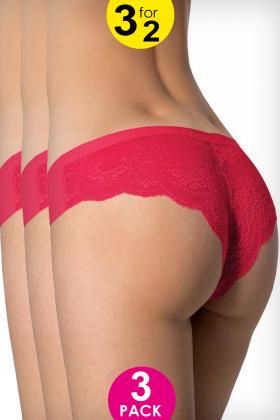 Julimex - 3-Pack - Brazilian thong - Julimex 02