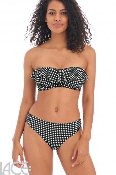 Freya Swim - Check In Bikini Bandeau bra with detachable straps E-I cup