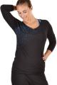 PrimaDonna Sport - The Work Out Top with three-quarter sleeves
