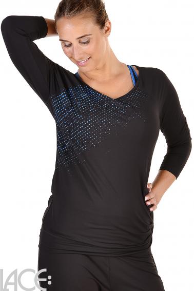 PrimaDonna Sport - The Work Out Top with three-quarter sleeves
