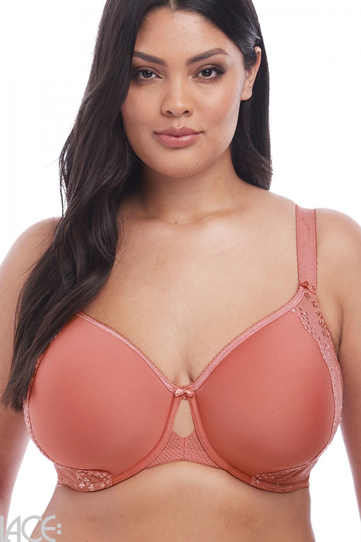 ELOMI Charley Moulded Spacer Underwired T Shirt Bra 4383 White