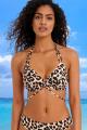 Freya Swim - Animal Instinct Bandless Triangle Bikini Top E-H cup