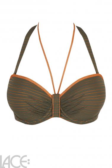 PrimaDonna Swim - Marquesas Bikini Bandeau bra with detachable straps E-G Cup