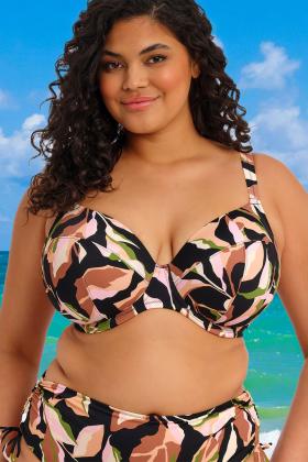 Elomi Swim - Ocean Avenue Plunge Bikini Top G-K cup