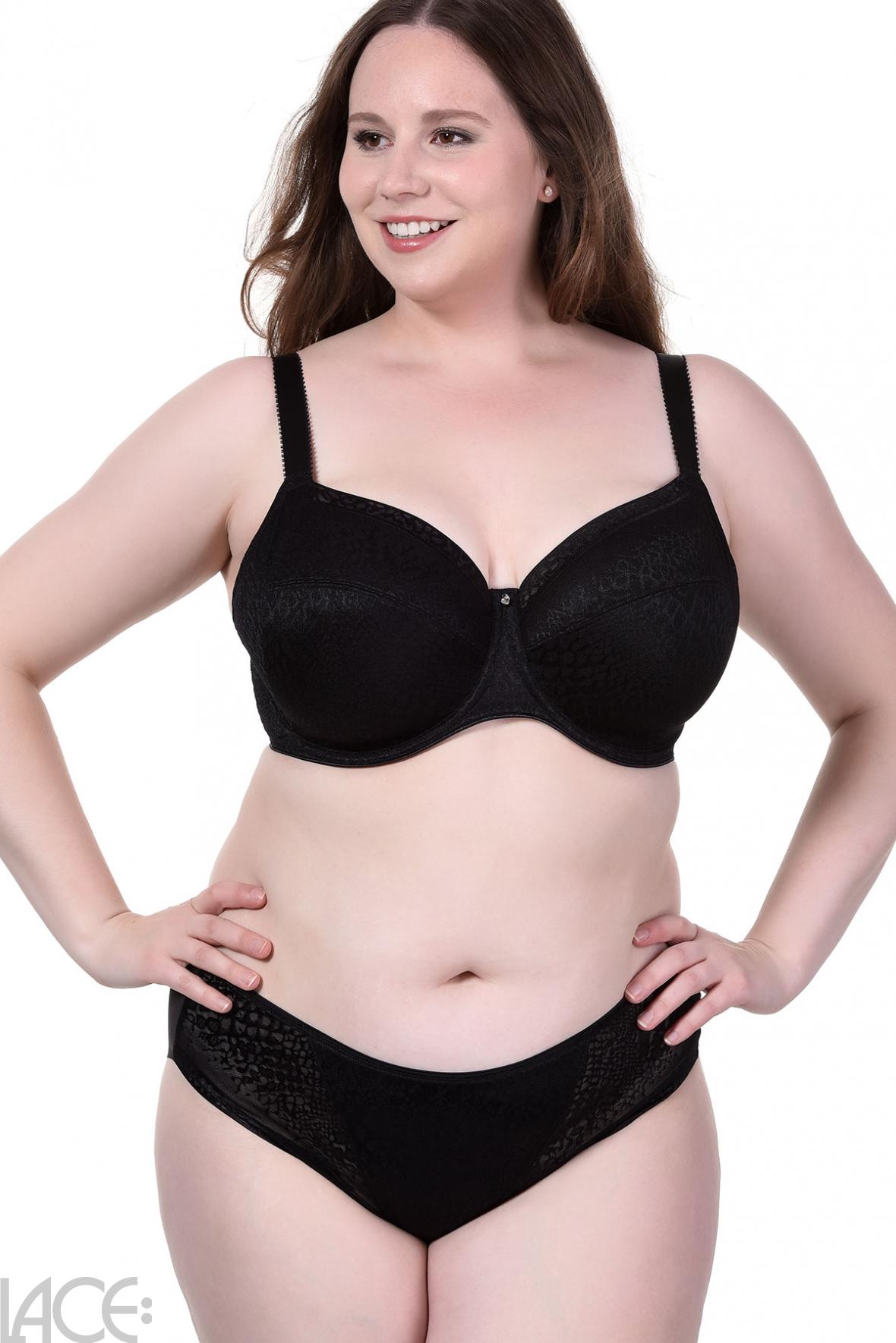 Fantasie Lingerie Envisage Bra - side support - G-K cup BLACK –