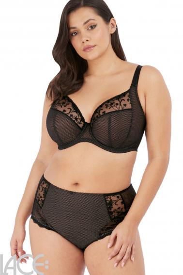 ELOMI EL4380 CHARLEY, UNDERWIRE PLUNGE BRA, BRA FITTINGS