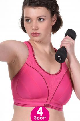 Shock Absorber - Ultimate Run Non-wired Sports bra F-I cup