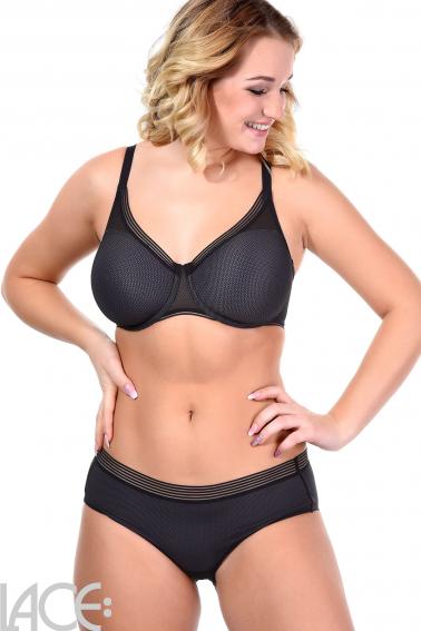 Triumph Infinite Sensation Minimizer Bra D-G cup BLACK –