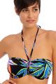 Freya Swim - Desert Disco Bikini Bandeau bra with detachable straps F-I cup