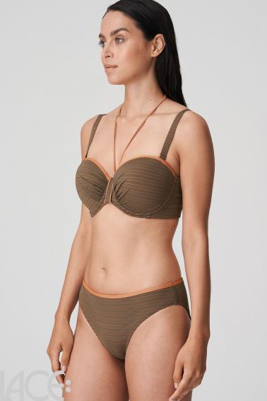 PrimaDonna Swim - Marquesas Bikini Bandeau bra with detachable straps E-G Cup